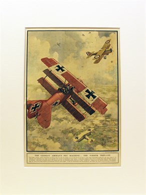 The German Airman's Pet Machine: The Fokker Triplane - Geoffey Watson