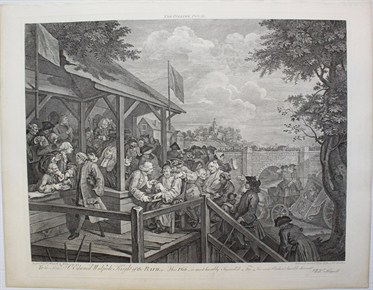 The polling_Plate III - William Hogarth